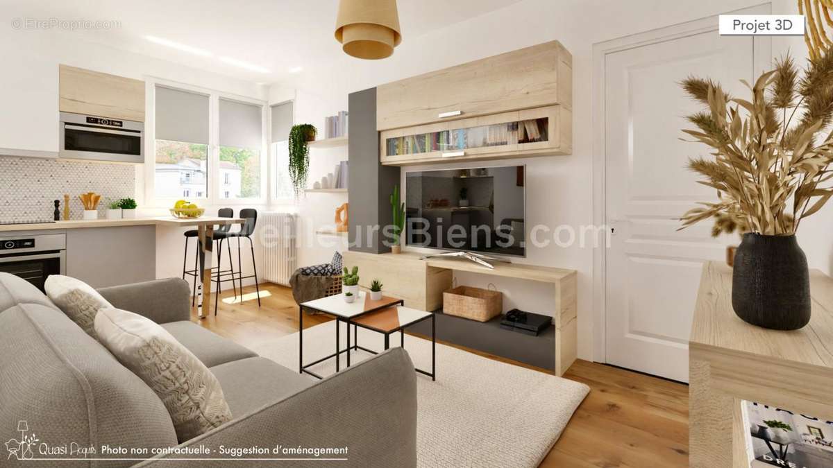 Appartement à ISSY-LES-MOULINEAUX