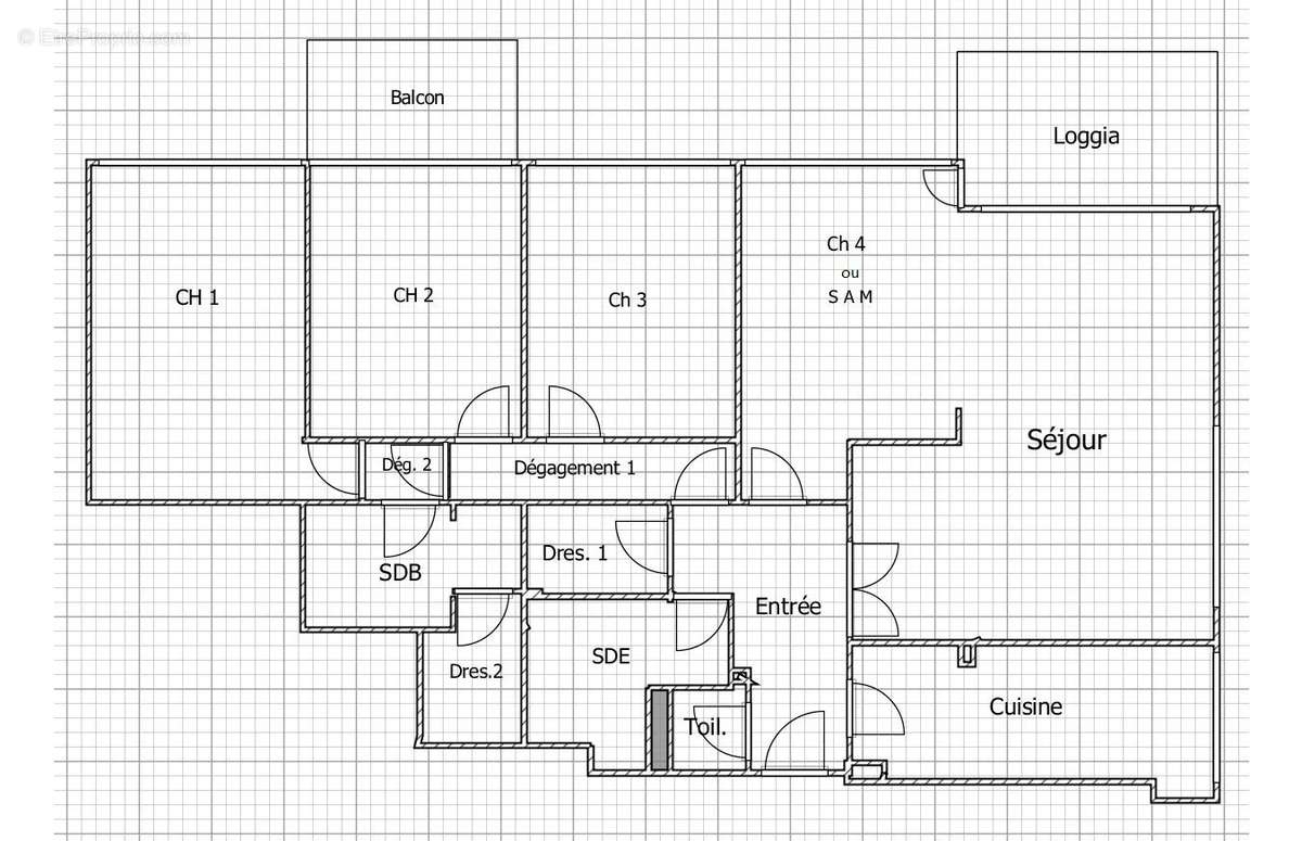 Appartement à LE CHESNAY