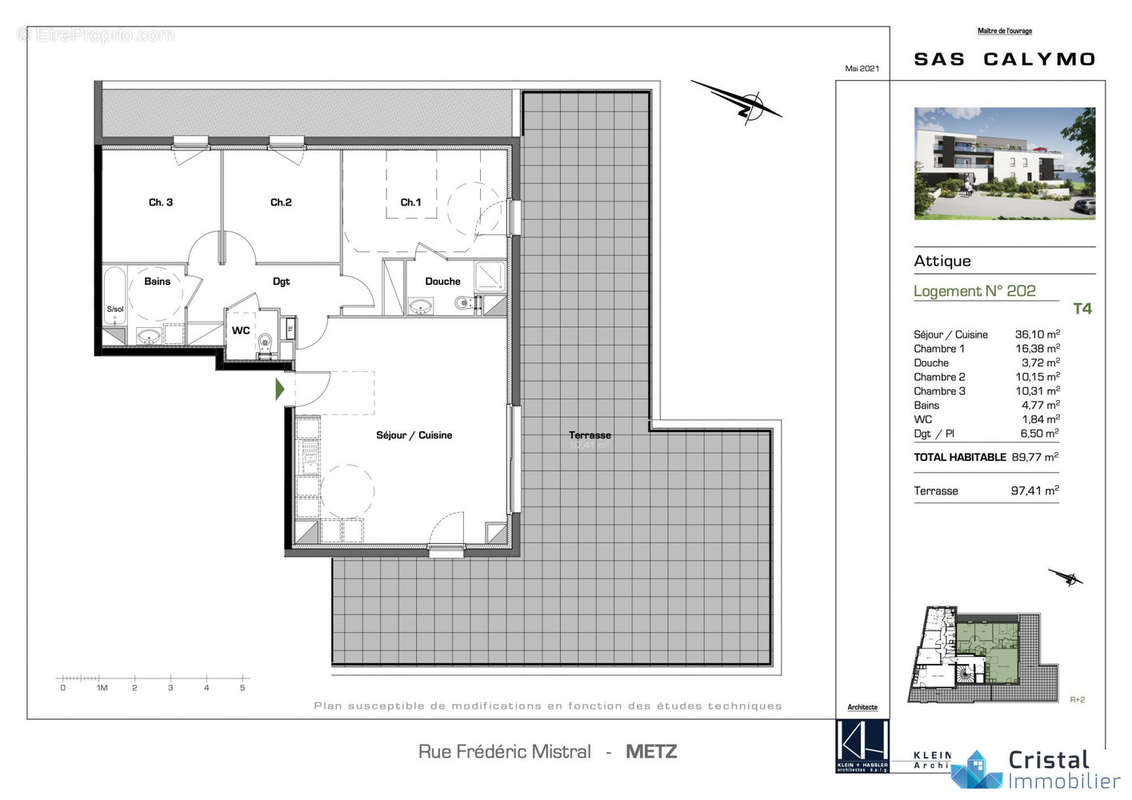 Appartement à METZ