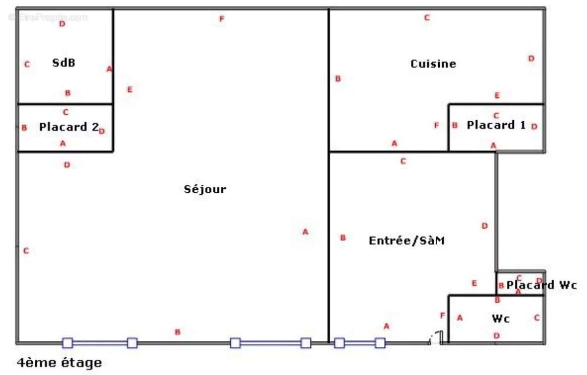 Appartement à PARIS-4E