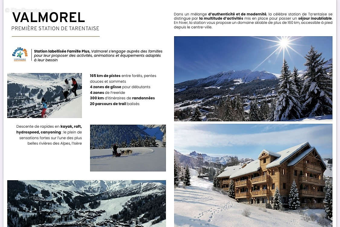 Appartement à LES AVANCHERS-VALMOREL