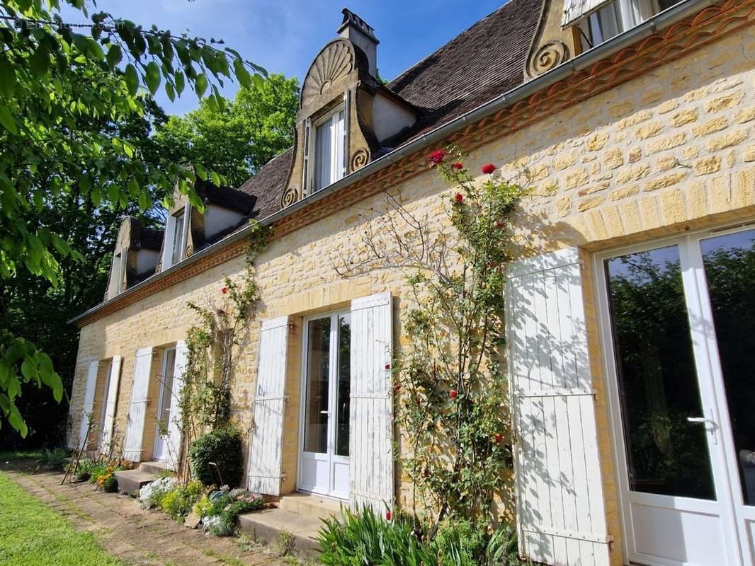 Terrasse Sud - Maison à LE BUGUE