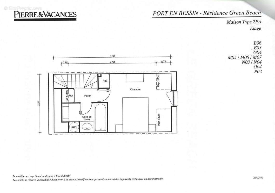 Appartement à PORT-EN-BESSIN-HUPPAIN