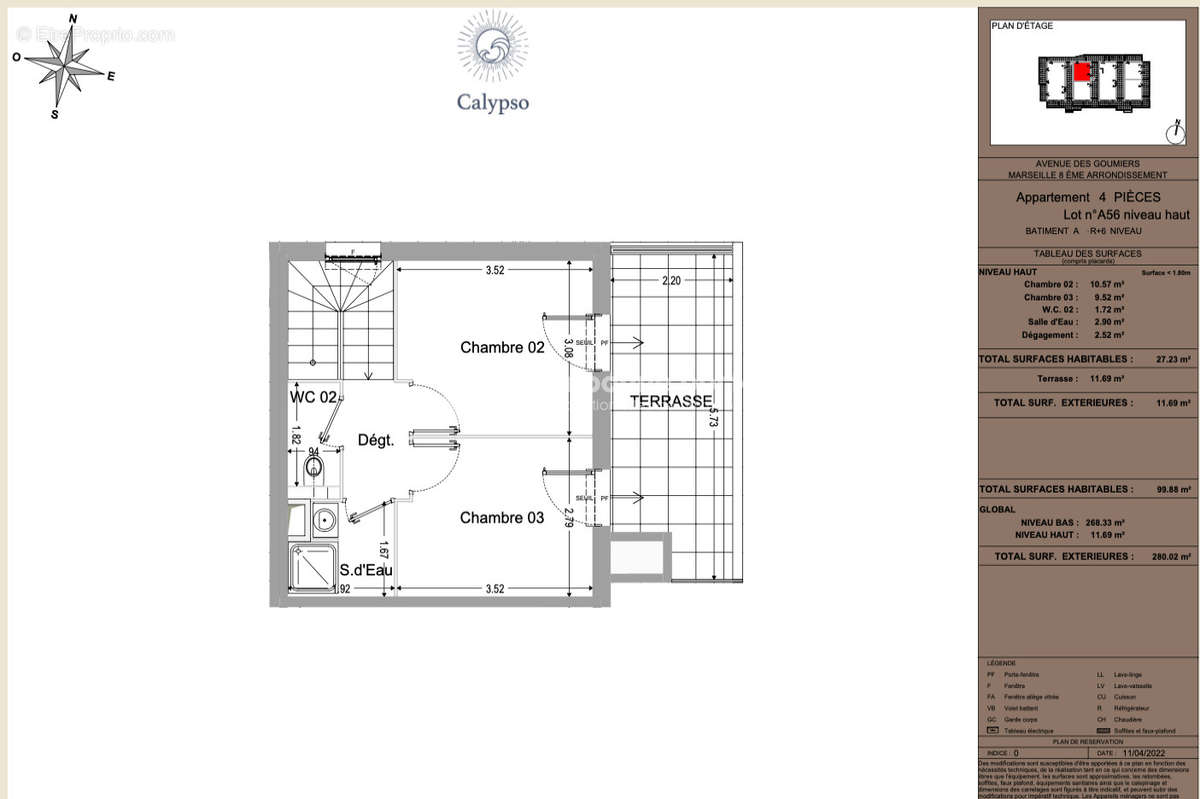 Appartement à MARSEILLE-8E