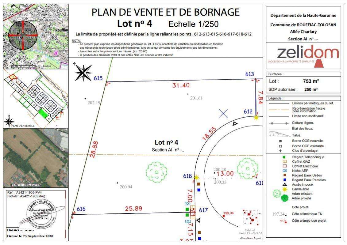 Terrain à ROUFFIAC-TOLOSAN