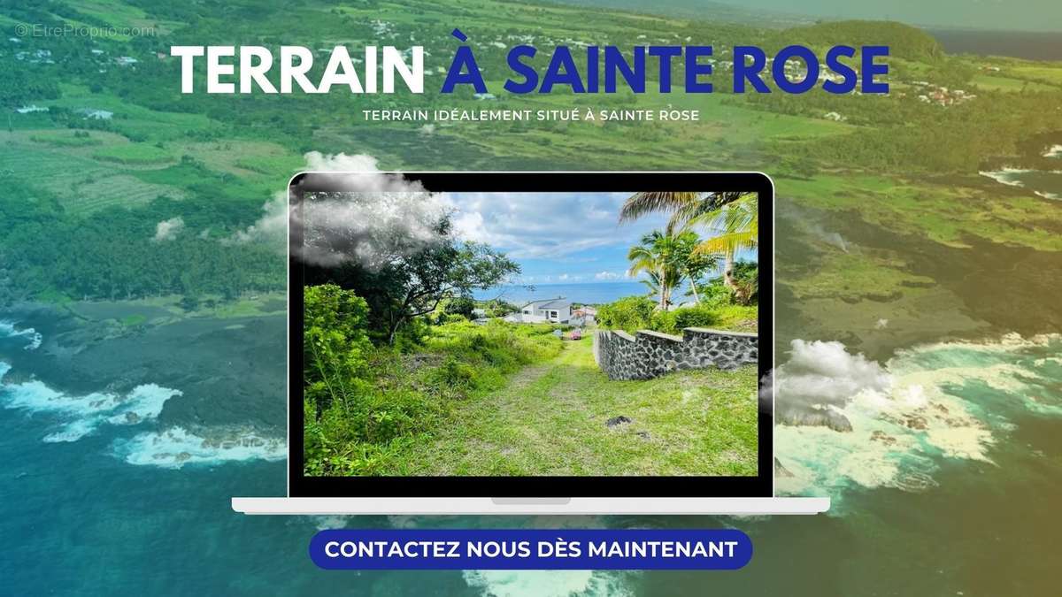 Pour suivre nos mise à jours - Terrain à SAINTE-ROSE