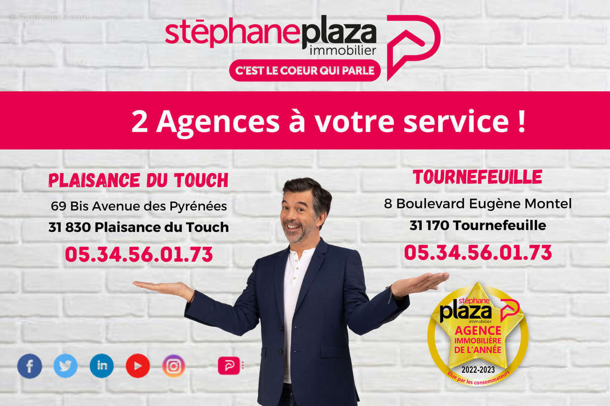 Appartement à PLAISANCE-DU-TOUCH