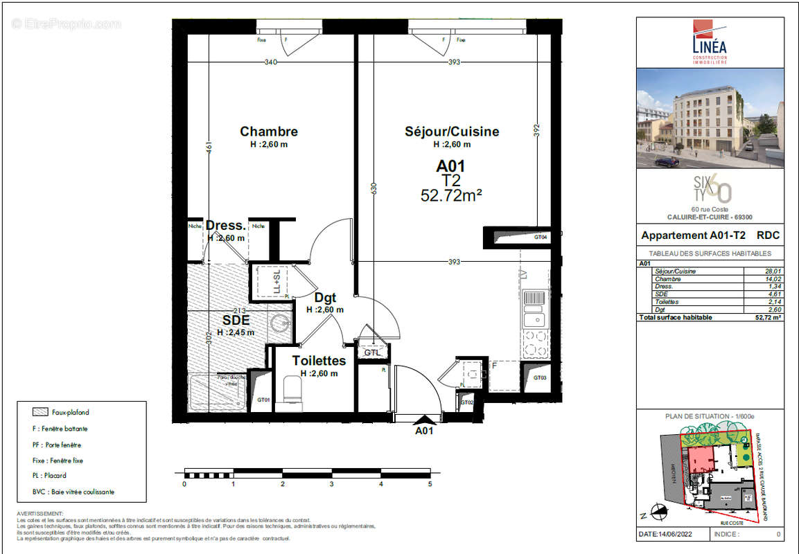 Appartement à CALUIRE-ET-CUIRE