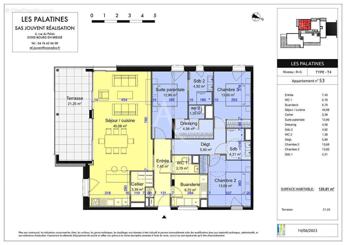 Appartement à BOURG-EN-BRESSE