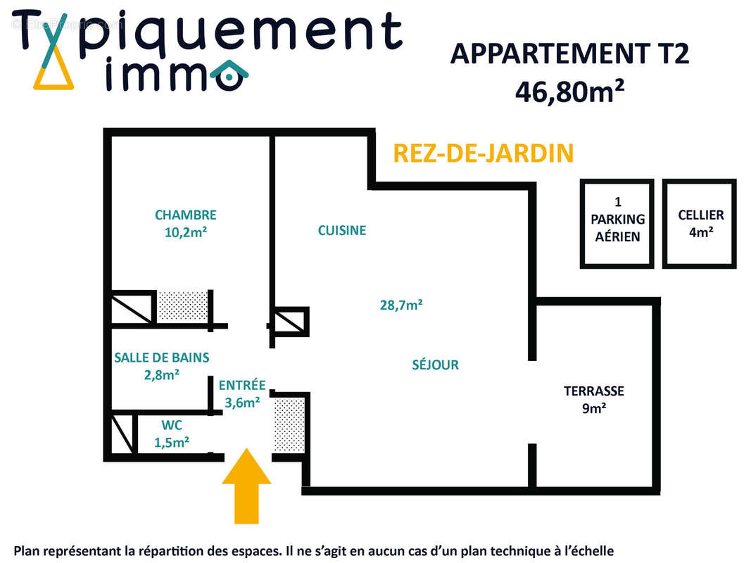 Appartement à AUCAMVILLE