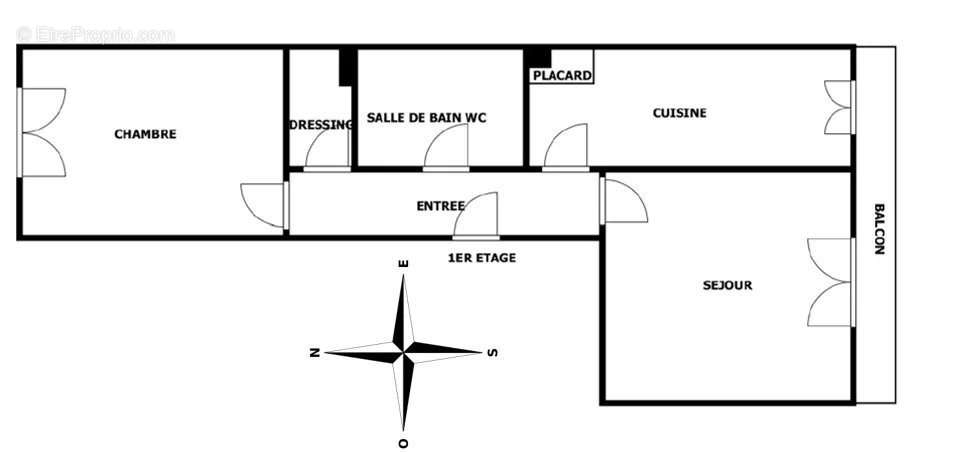 Appartement à BOIS-COLOMBES