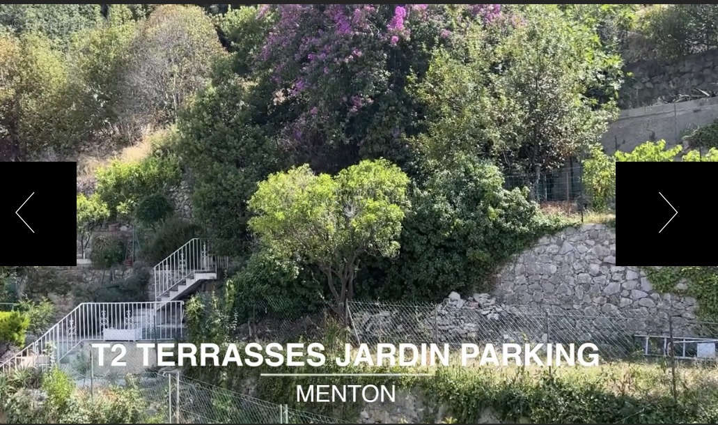 Appartement à MENTON