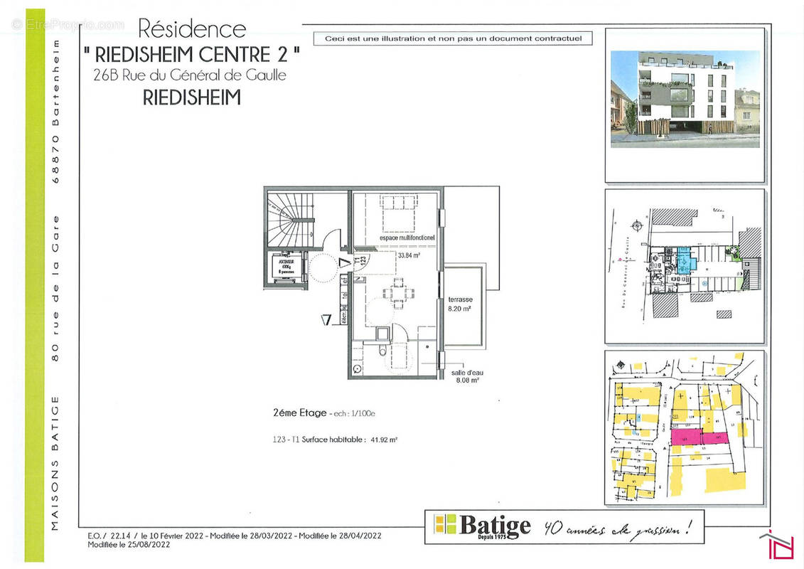 Appartement à RIEDISHEIM