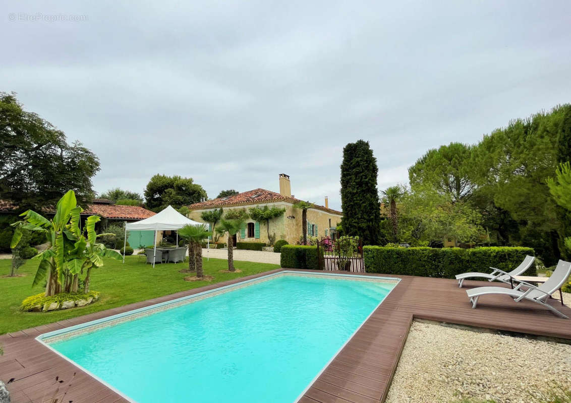 piscine swimming pool 2 - Maison à CASTERA-VERDUZAN