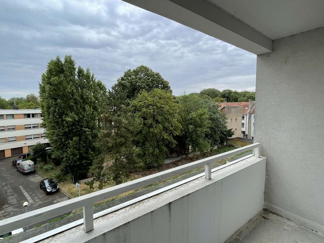 Vue du balcon - Appartement à METZ