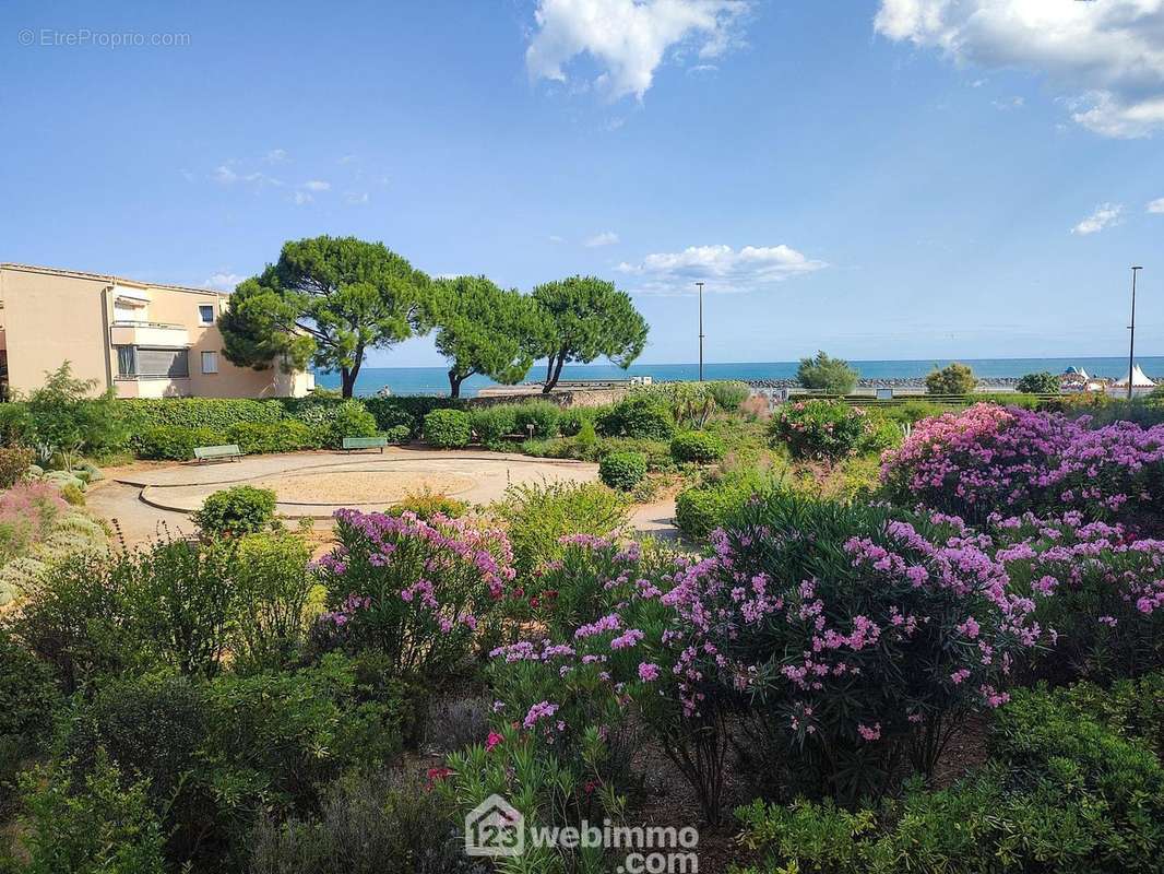 La vue depuis le salon - Appartement à SETE