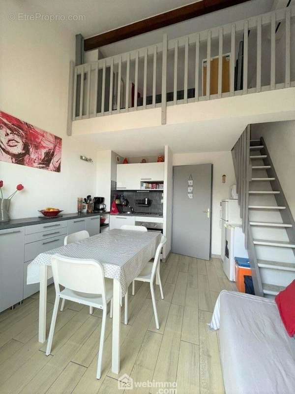 Appartement climatisé, découvrons la chambre en duplex - Appartement à CAVALAIRE-SUR-MER