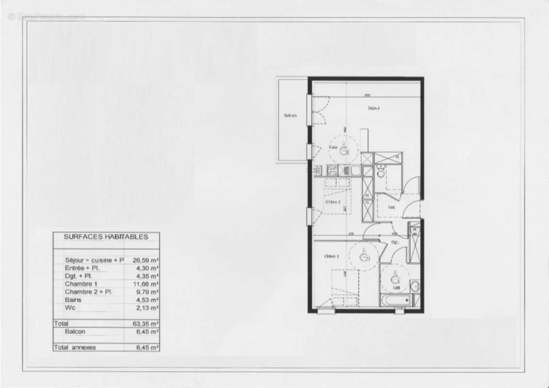 Appartement à CUGNAUX