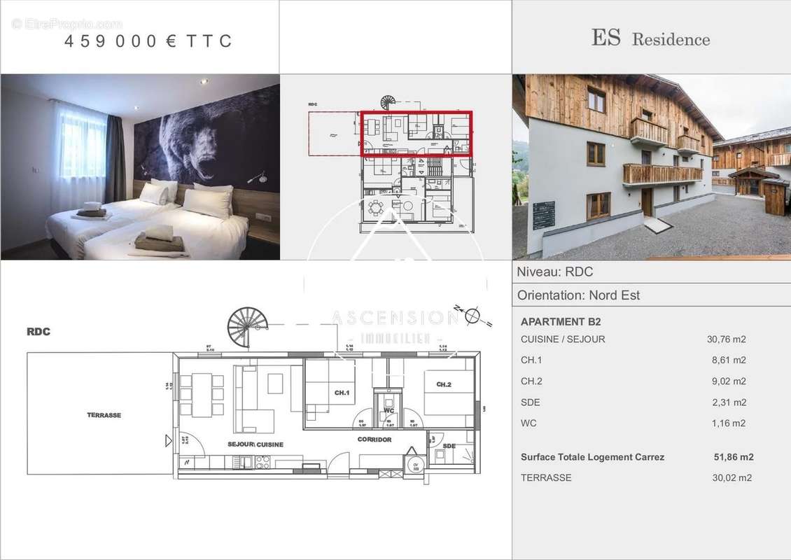 Appartement à MORZINE