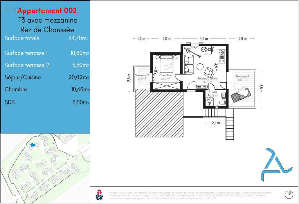 Appartement à LECCI