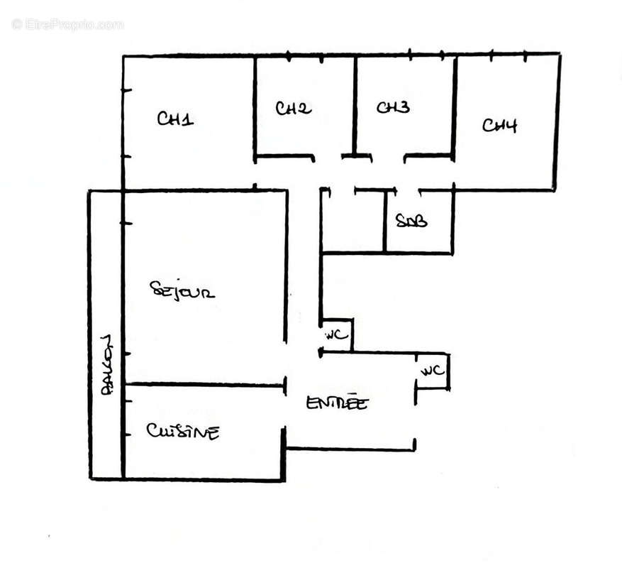 Appartement à AUBERVILLIERS