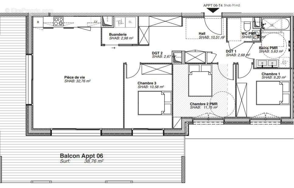 Photo 2 - Appartement à BONNEVILLE