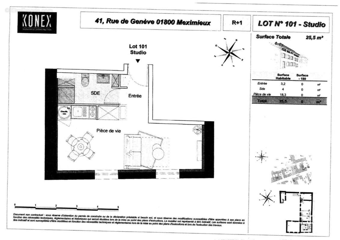 Appartement à MEXIMIEUX