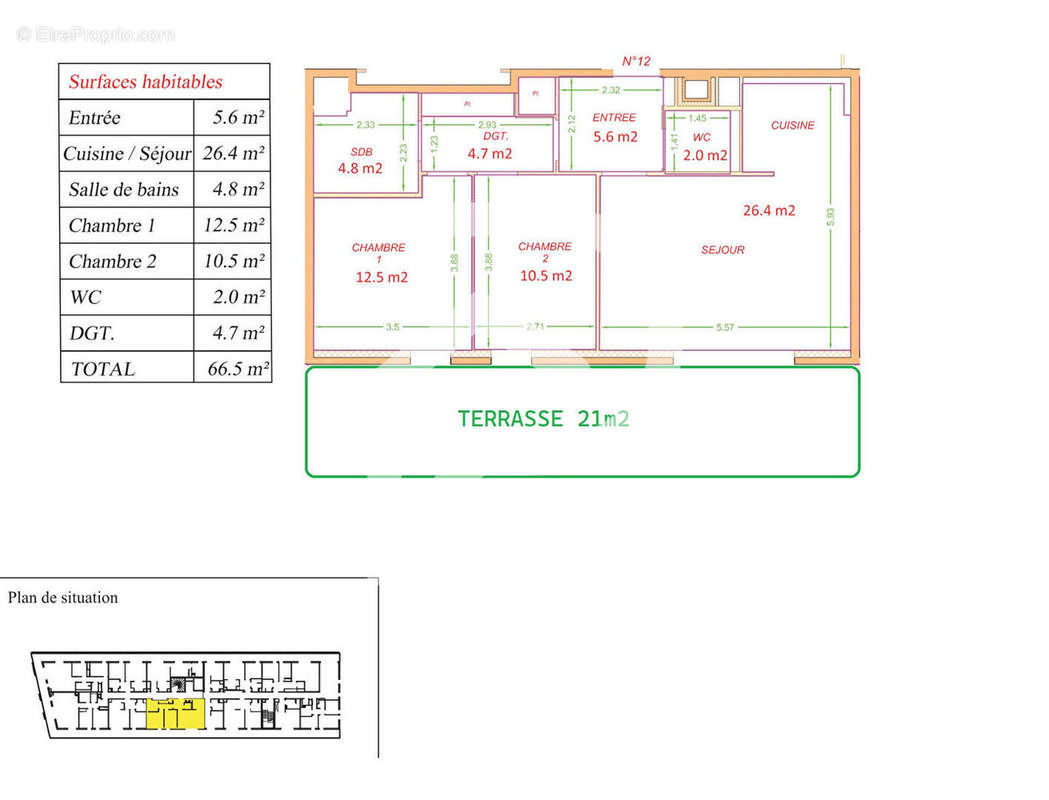 Appartement à METZ