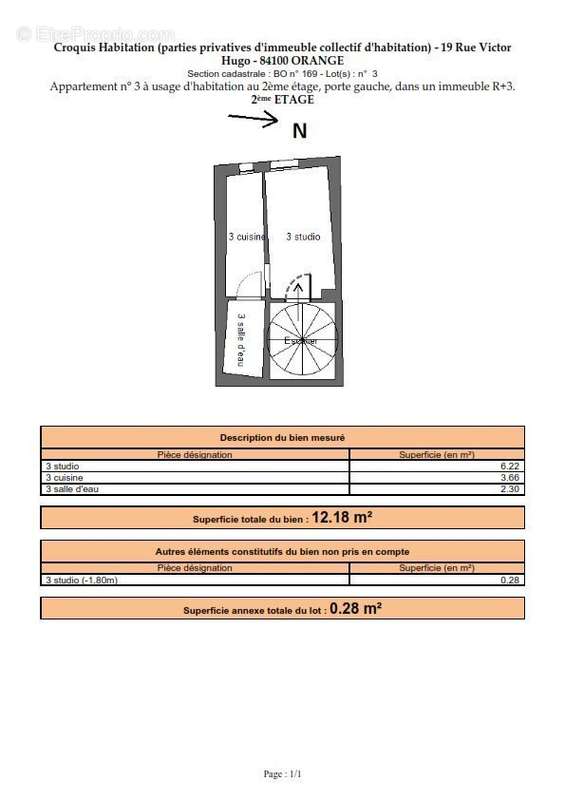 Appartement à ORANGE