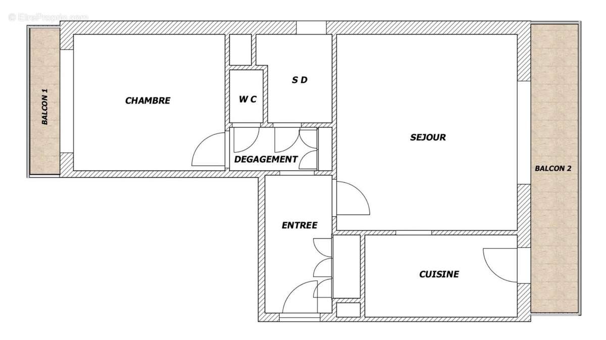 Appartement à MENTON