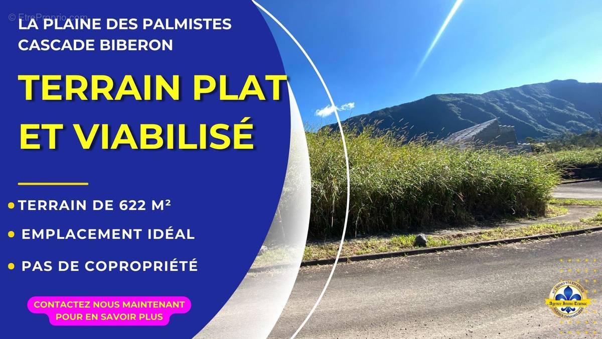 Terrain à LA PLAINE-DES-PALMISTES