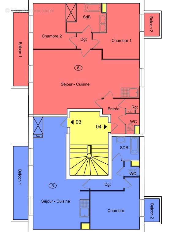 Appartement à SAINTE-GENEVIEVE-DES-BOIS