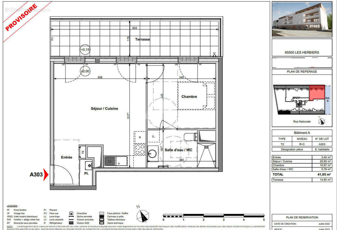 Appartement à LES HERBIERS