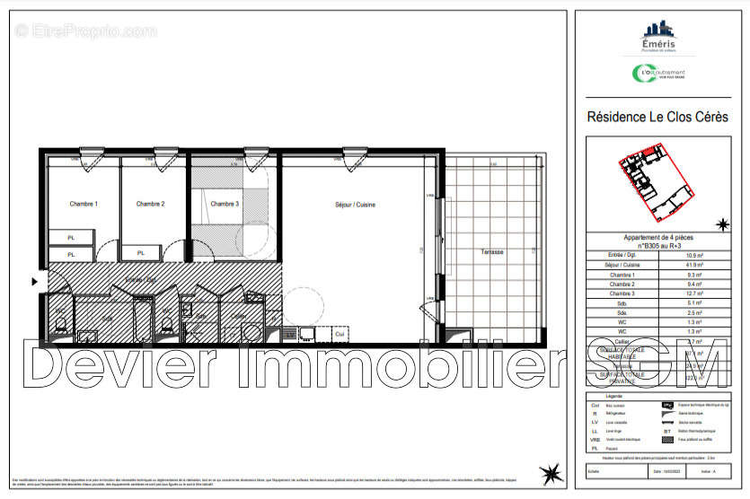 Appartement à MAUGUIO