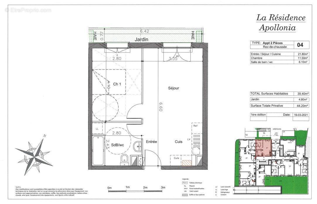 Appartement à PERSAN