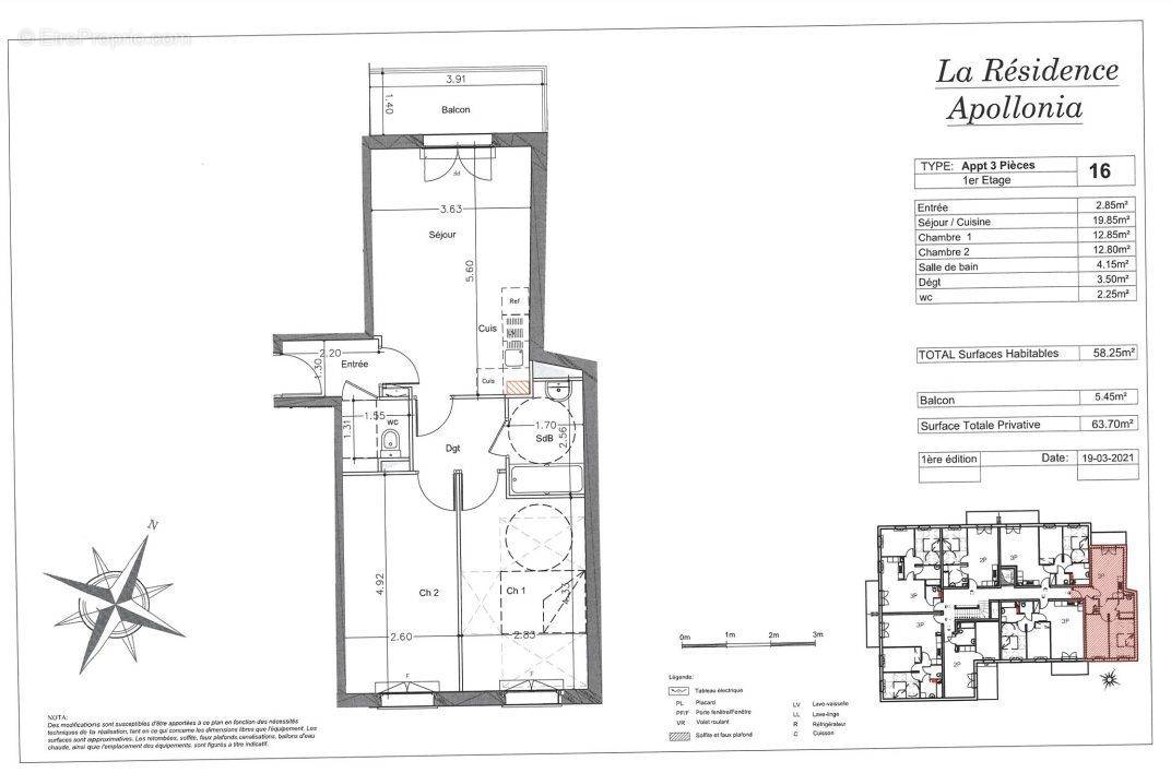 Appartement à PERSAN