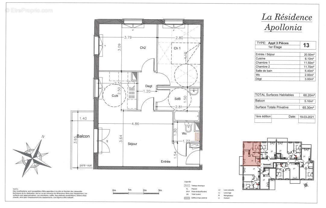 Appartement à PERSAN