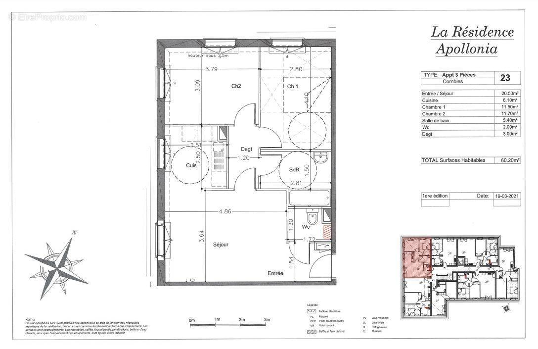 Appartement à PERSAN