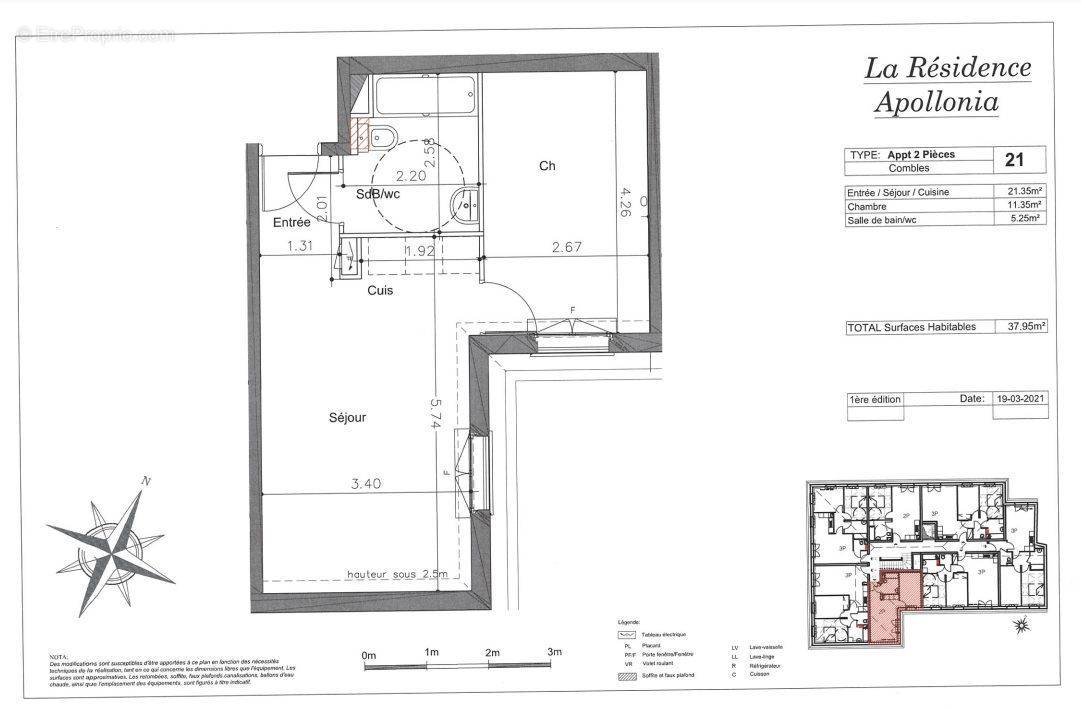 Appartement à PERSAN