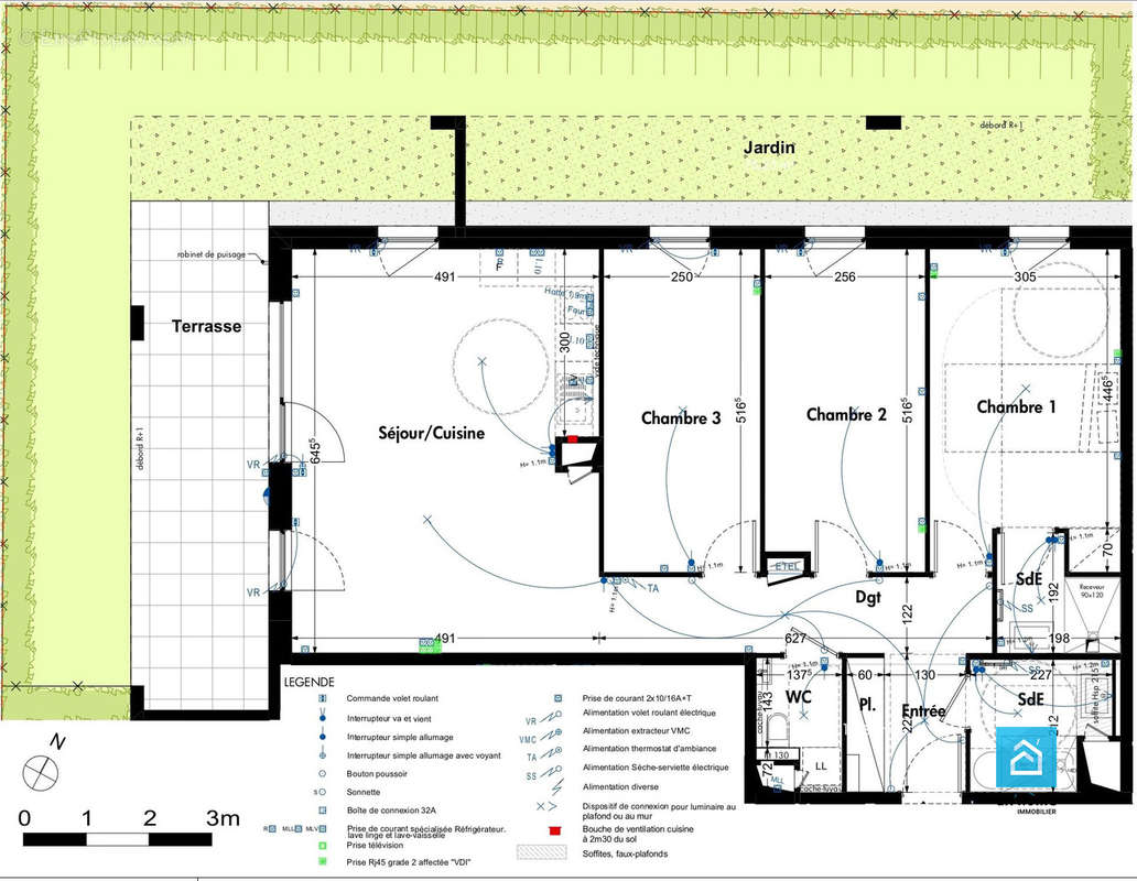 Appartement à OBERSCHAEFFOLSHEIM