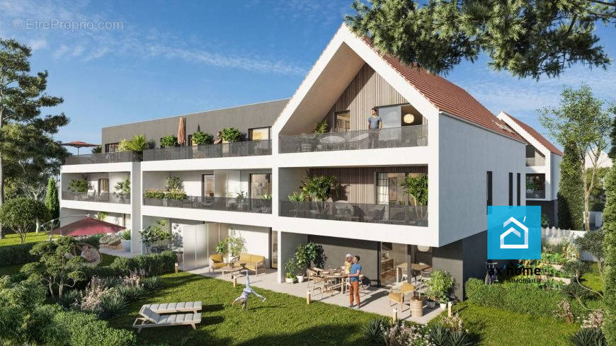 Résidence neuve avec Axhome à Oberschaeffolsheim  - Appartement à OBERSCHAEFFOLSHEIM