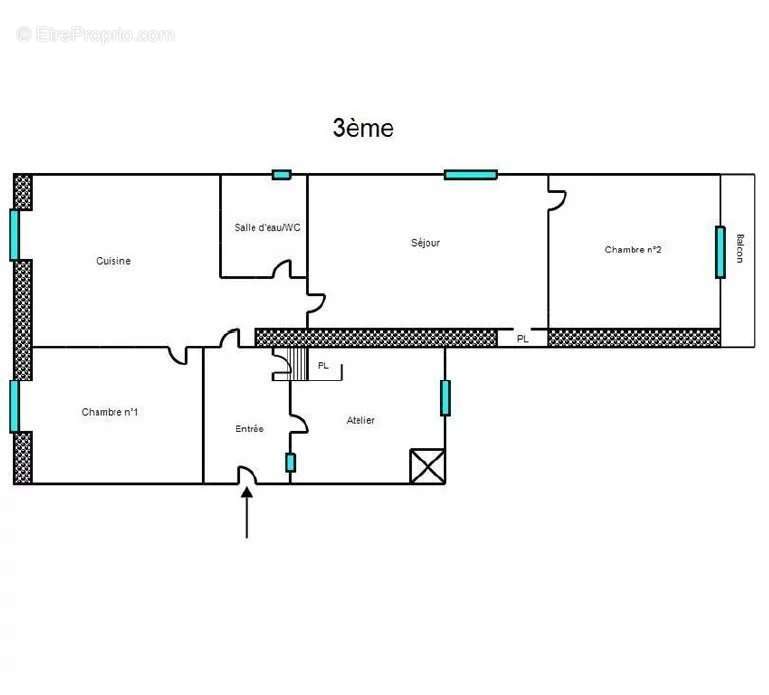 Appartement à MOULINET