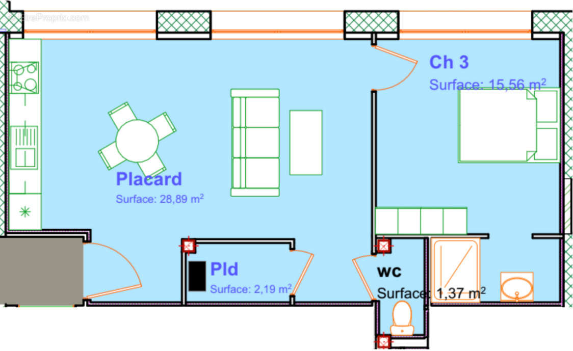 Appartement à BOULOGNE-SUR-MER