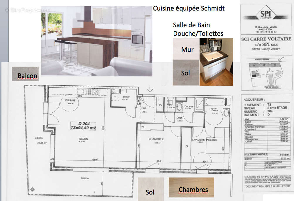 Appartement à FERNEY-VOLTAIRE