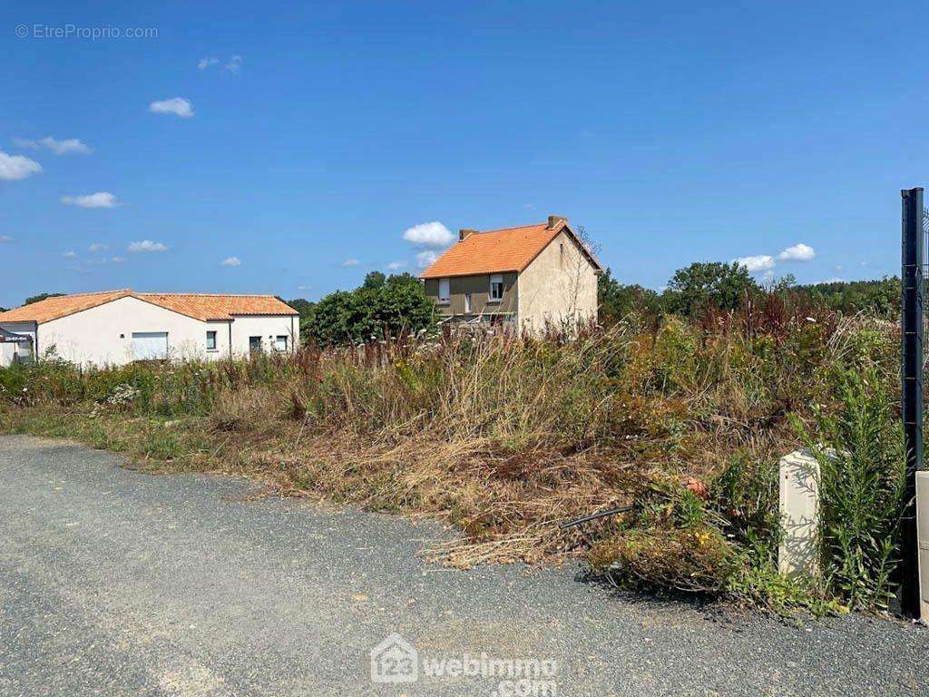 ...une parcelle mitoyenne des 2 côtés de 161m² vous attend. - Terrain à LA RENAUDIERE