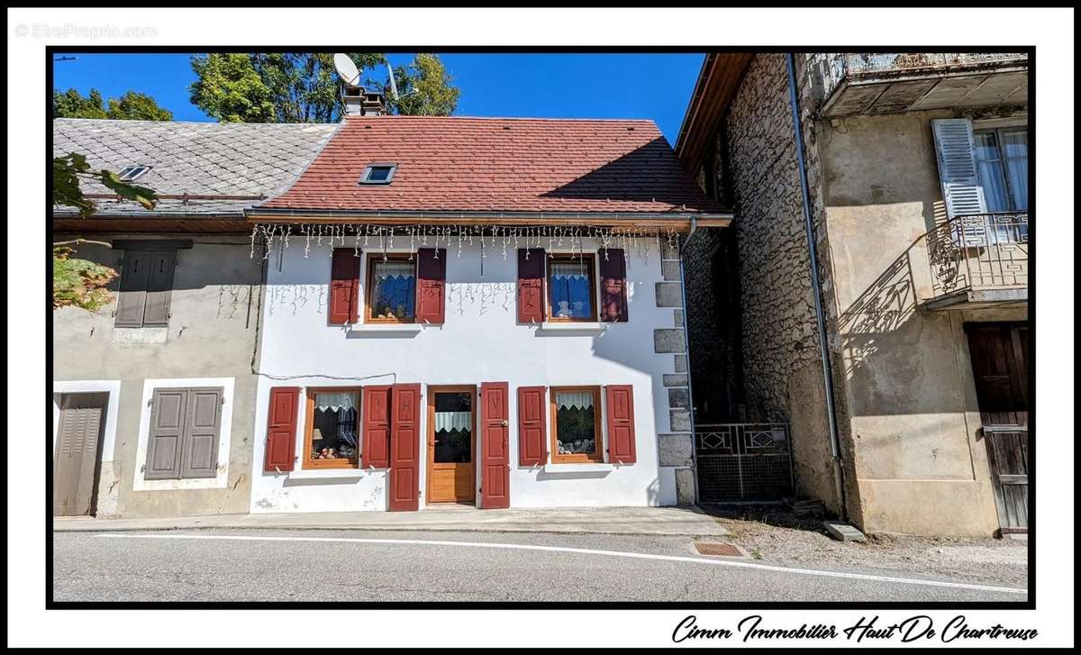 Maison à SAINT-PIERRE-DE-CHARTREUSE