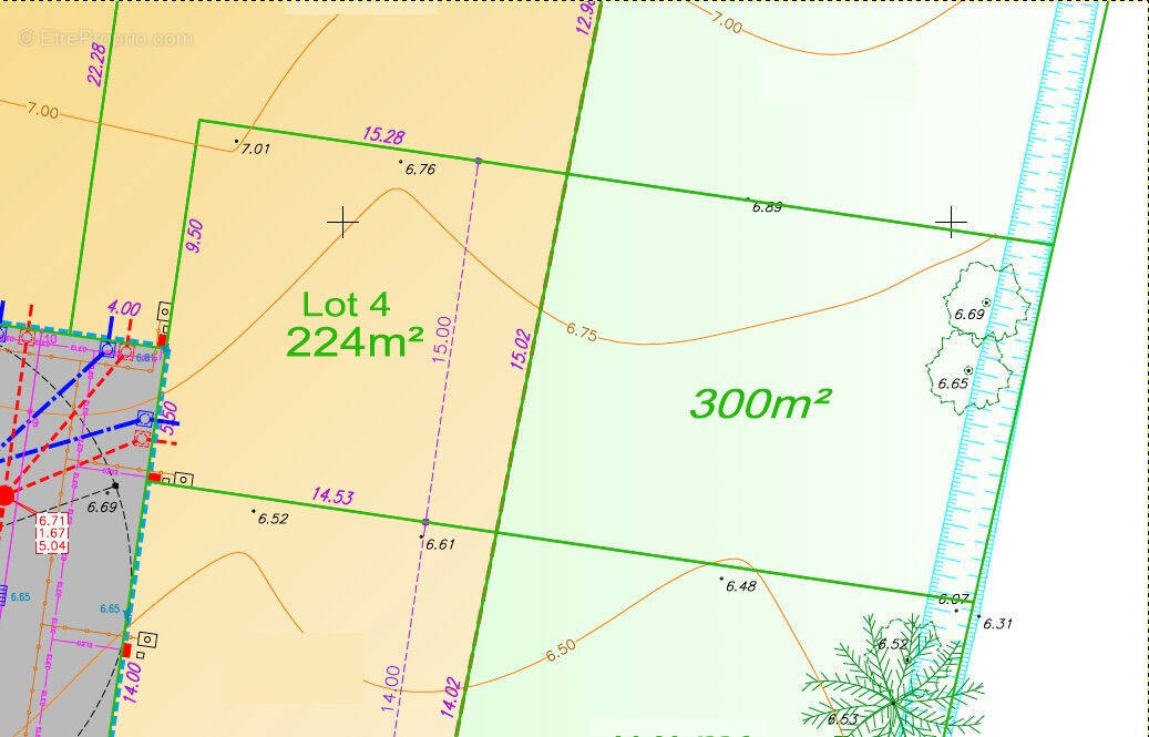 Terrain à BREM-SUR-MER