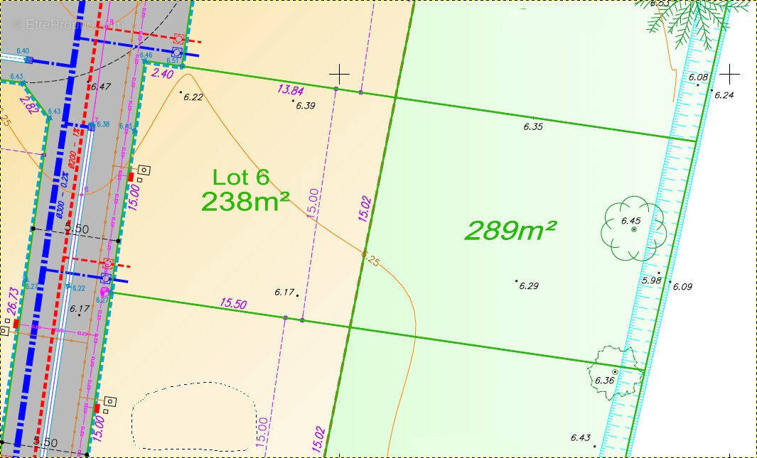 Terrain à BREM-SUR-MER