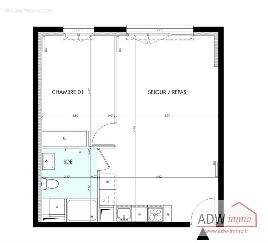 Appartement à BOIS-LE-ROI