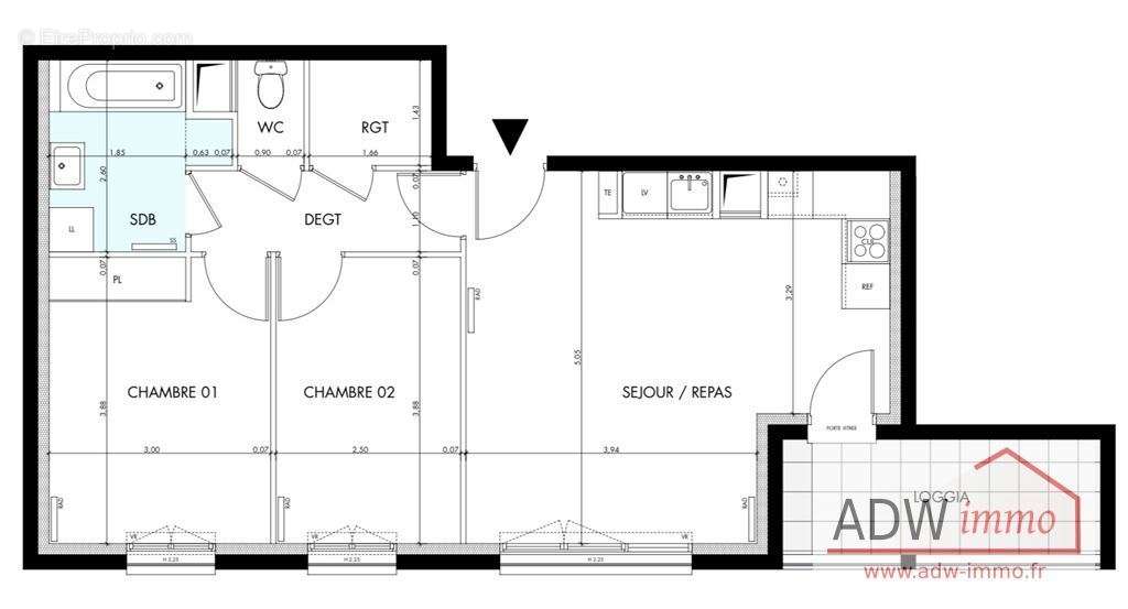 Appartement à BOIS-LE-ROI